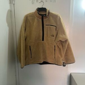 The North Face Beige Sherpa Fleece